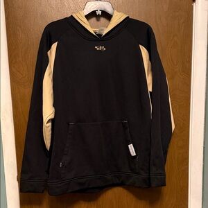 Bombay Black and Gold Hoodie Size  L